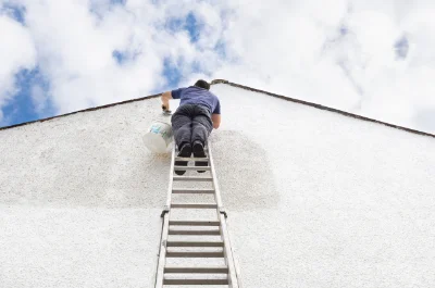 Peinture extérieure à la Celette — façades et ravalement